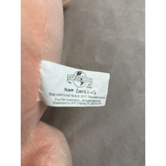 The Simpsons 13" Spider Pig Stuffed Animal Matt Groening Universal Studios 2017 - Picture 6 of 8